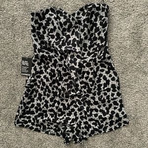 Express Strapless Romper